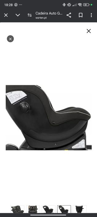 Cadeira Auto GRACO  Ascent Plus Test + Base Isofamily