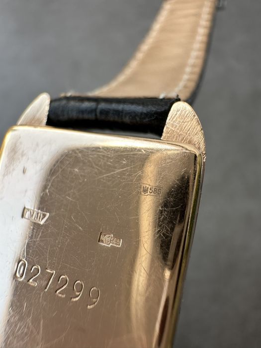 Золотые часы, часы МакТайм,  часы золото 585, женские часы золото 585