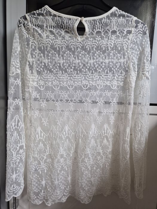 J.nowa bluzka damska koronkowa roz.36