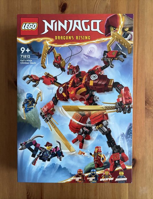 Lego – 71812 Ninjago Kai’s Elemental Fire Mech (Novo e Selado)