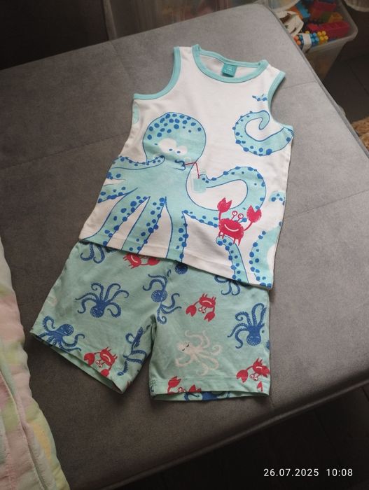Piżama na lato dla chłopca 98-104