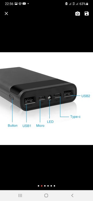 Корпус павербанк