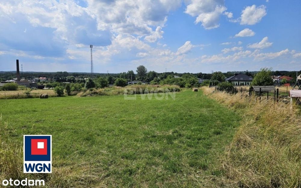 Widokowa działka budowlana w Żarkach