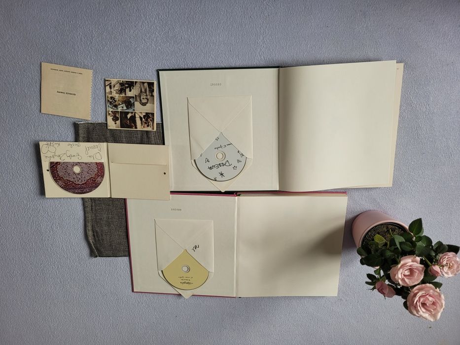 ZESTAW!! Domowe Melodie Juho - 2x Nutny pamiętnik + płyta + torba