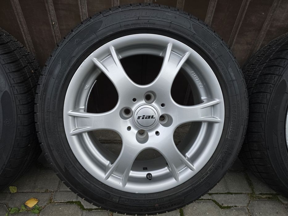 Felgi z oponami 195/50R15 Golf 3 4x100 Jetta Polo Lupo Opel Corsa