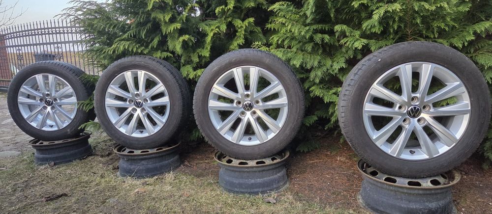 Felgi Opony lato VW Polo Fox Fabia Rapid 6Jx16 ET40 5x100