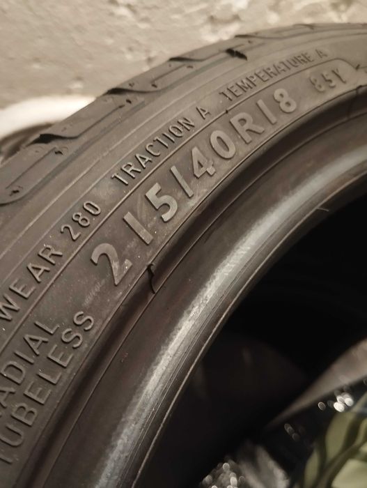 Pneus Dunlop RUNFLAT 215/40/18