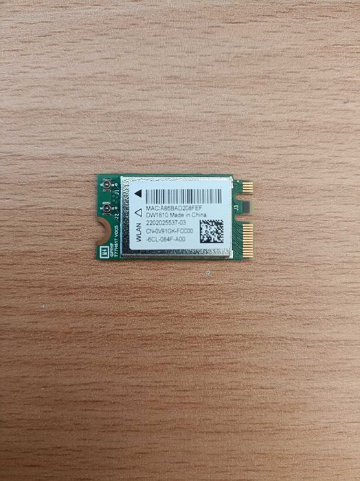 Karta WiFI Quallcomm dw1810 2,4/5 GHz