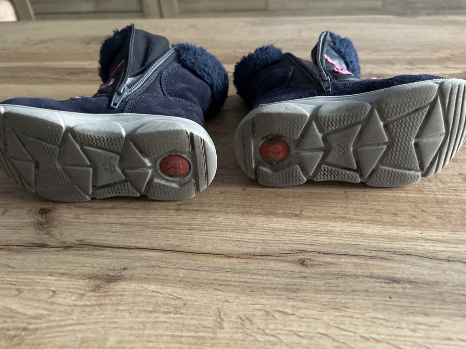 Buty zimowe, kozaki dla dziewczynki r.22 Elefanten
