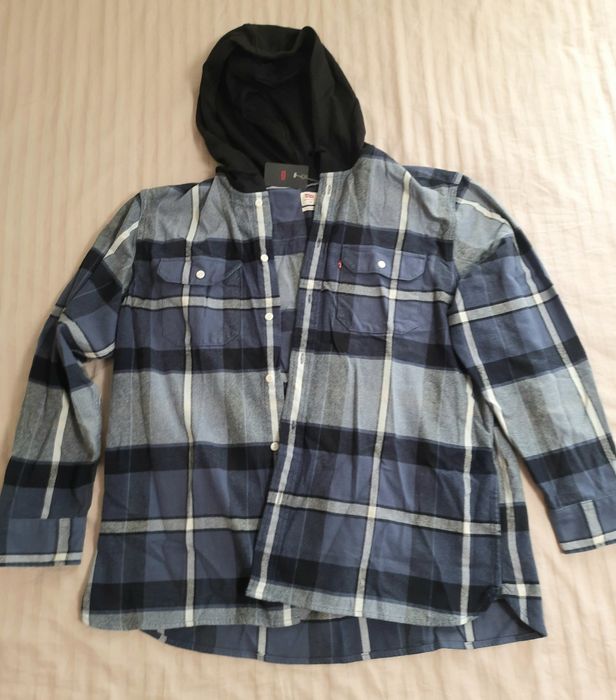 Рубашка-худі LEVIS original XL. Нова.