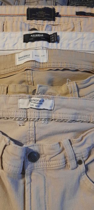 Lote de 6 calças homem