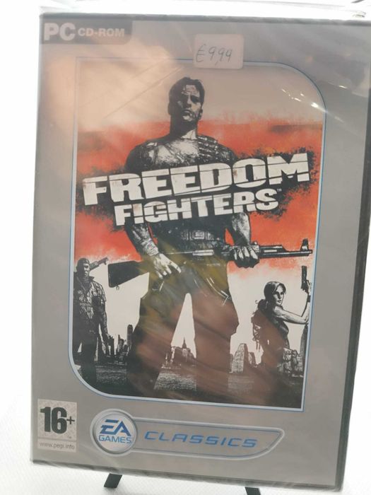 Freedom Fighters para PC (CD-ROM) versão portuguesa Jogo selado