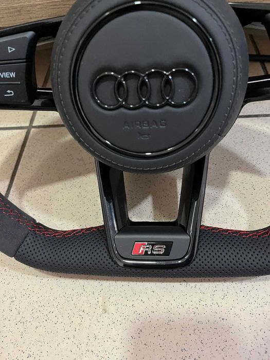 Volante Audi Led Display A3 A4 B8 TT 8J Q3 Q5 (S-Line / RS) Estilo R8