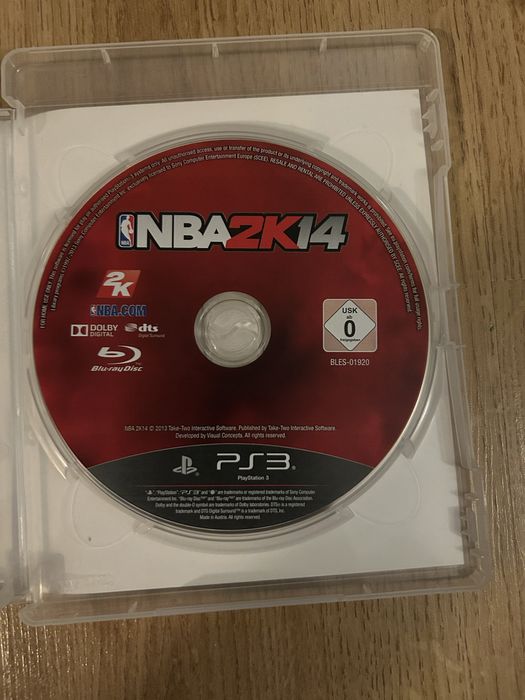 Gra na ps3 nba 2k14