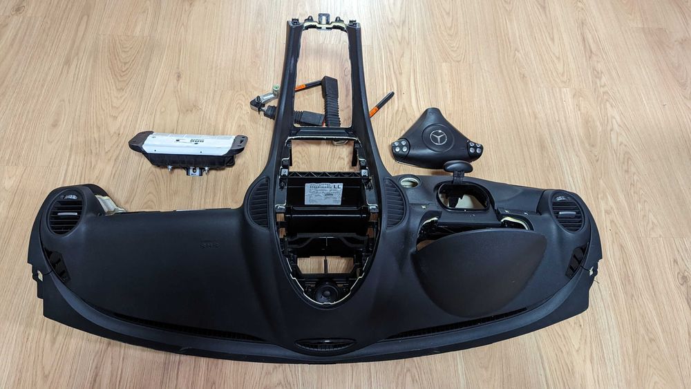 Conjunto Kit Airbags Tablier MB Mercedes SLK 2004 Original
