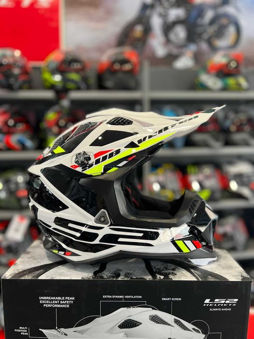 Capacete cross /enduro LS2 MX700 Subverter - Redução de Preço
