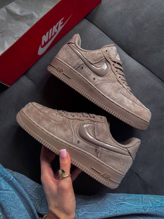Nike air force low mink brown найк найки форси аір форс
