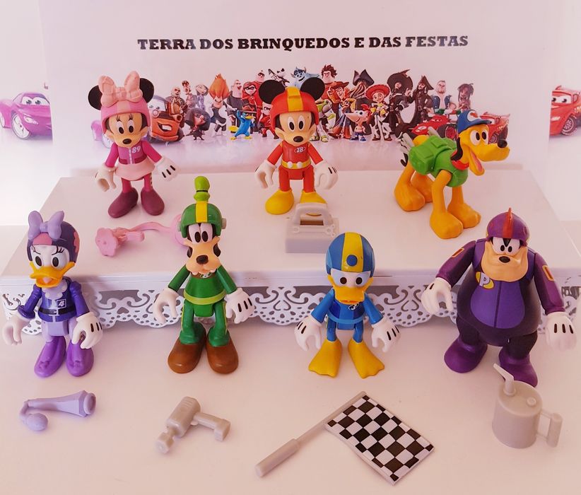 Conjunto 7 pcs Mickey Race Super Pilotos (Portes Incluidos)