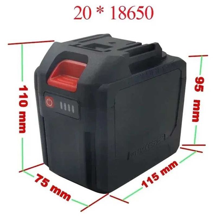 Корпус Для Акумулятора Makita 20В 20 Елементів Li-ion типу 18650