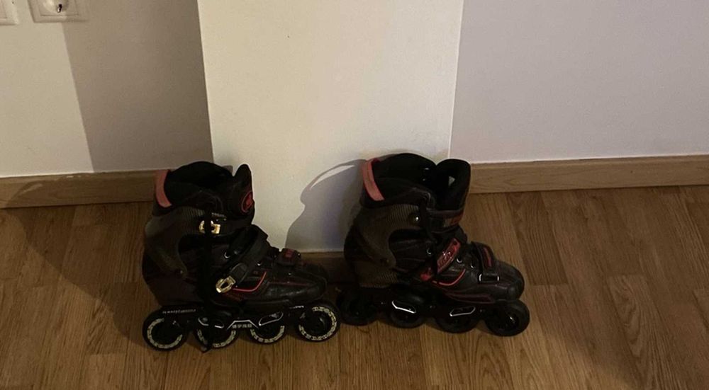 Patins inline profissionais em carbono CRAZY family tamanho 39