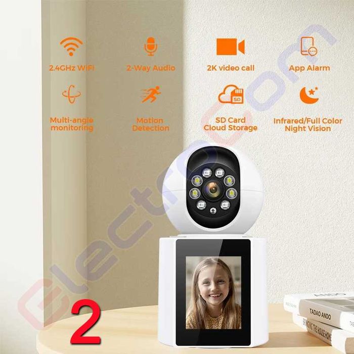 Периферія, вебкамера, Wi-Fi IP камера, PTZ