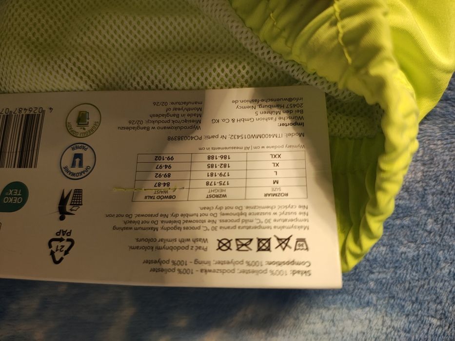 Spodenki kąpielowe L