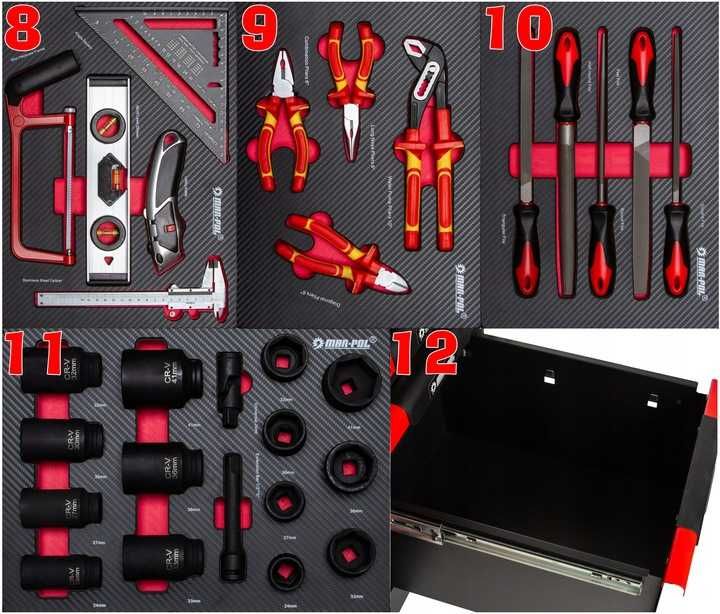 Шафа інструментальна M66594 293ел Инструментальная тележка