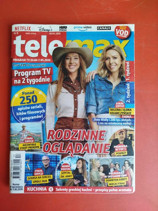 Telemagazyn, Program TV, telemax, zestaw programów tlewiyjnych