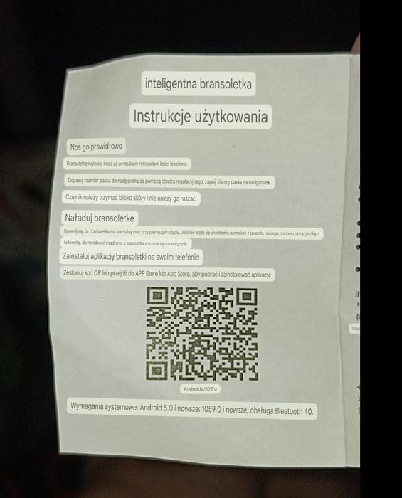 Zegarek sportowy koral-neon  , inteligentna opaska