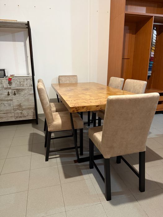 Mesa de Jantar com 6 cadeiras | Sala de Jantar