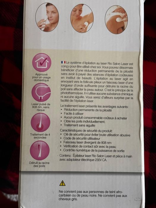 Salon lazer hair removal