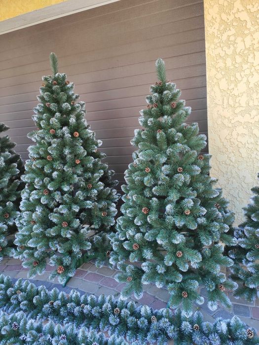 Акці‼️Новорічна Штучна ялинка Еліт, искусственная елка, ЖИВІ ВІДЕО