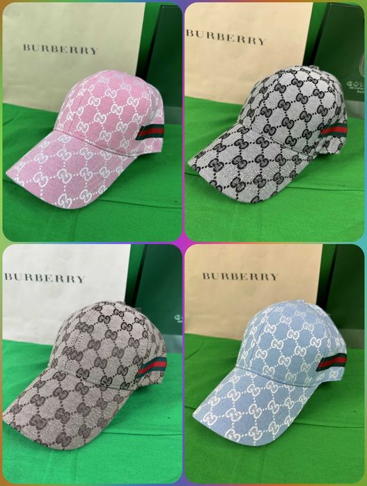 Czapki z daszkiem Gucci z paskiem Premium Czapka