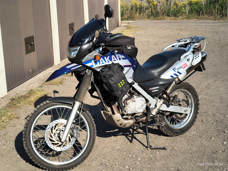 Motocykl BMW f650gs Dakar
