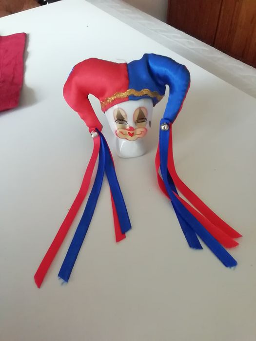 Cabeça de arlequim/palhaço