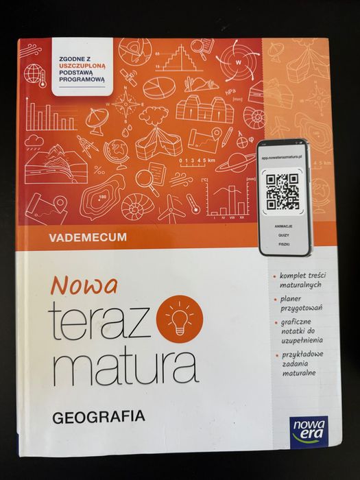 Geografia Nowa Teraz Matura Vademecum Nowa Era Łódź Polesie • OLX.pl