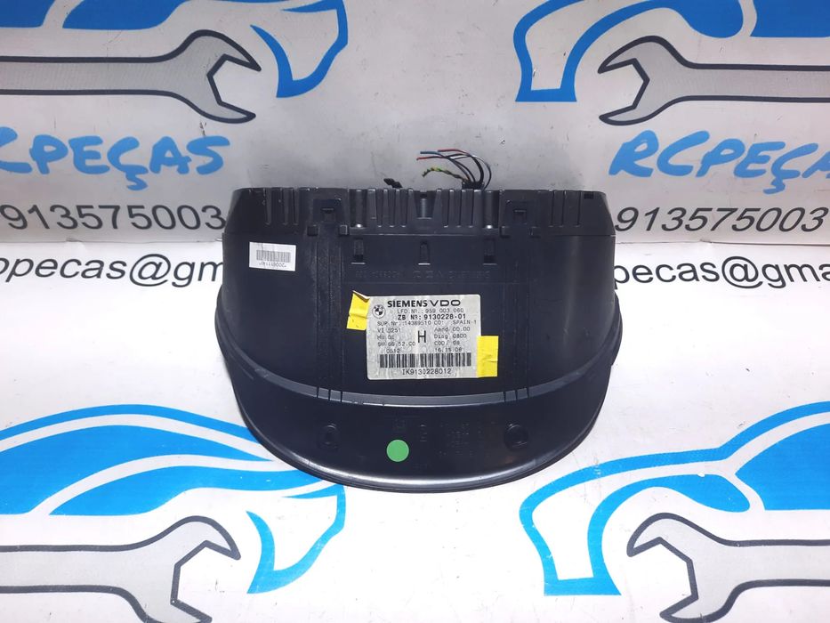 MOSTRADOR QUADRANTE PAINEL DE INSTRUMENTOS CONTA KM MILHAS BMW SERIE