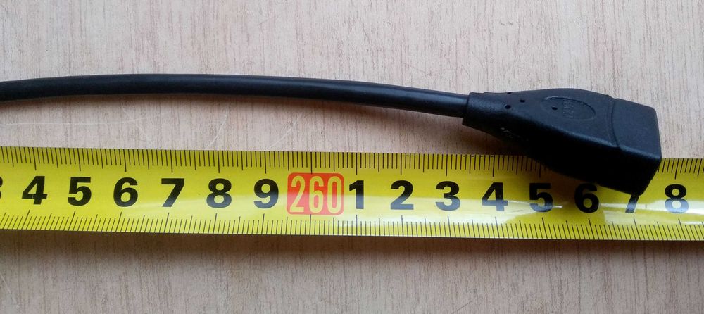 Шнур удлинитель USB (папа - мама) 2,6 метра
