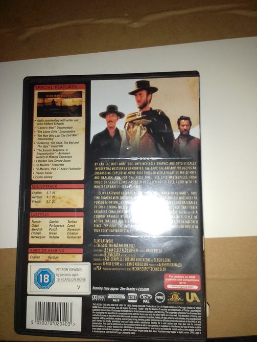 DvD//The Good the Bad and the Ugly