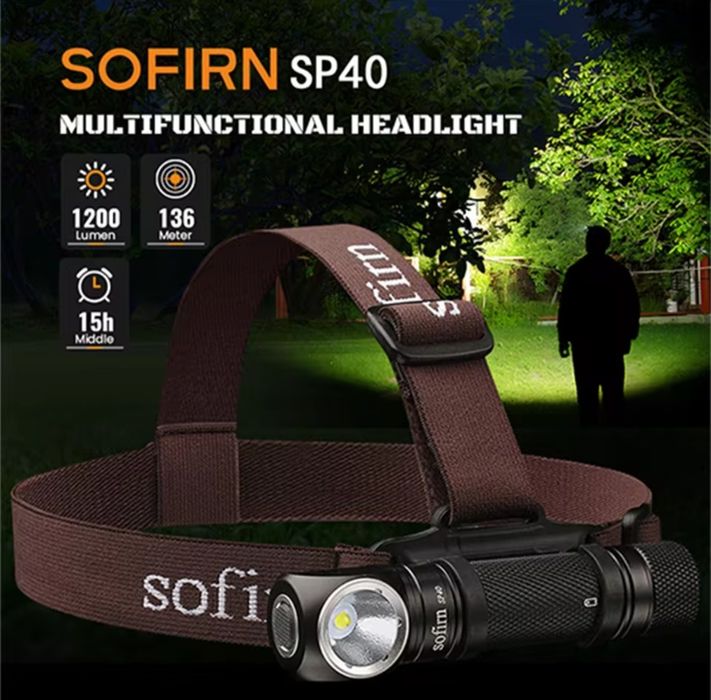 Ліхтарі Sofirn H25L, H25LR, SP40, SP31 V3