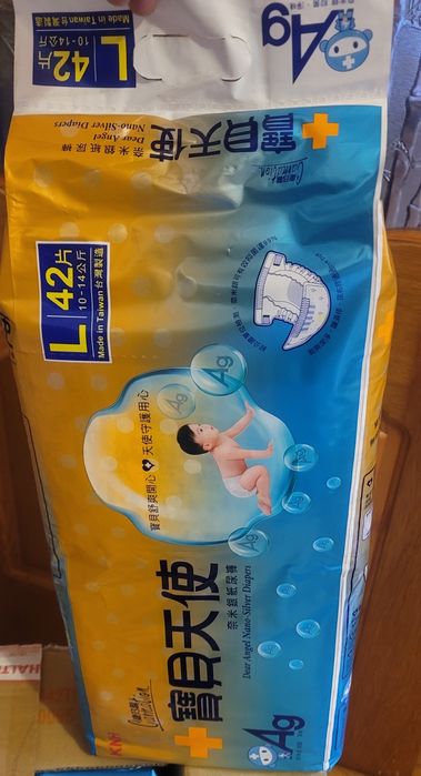 Памперси Тайвань L 4  10-14кг
