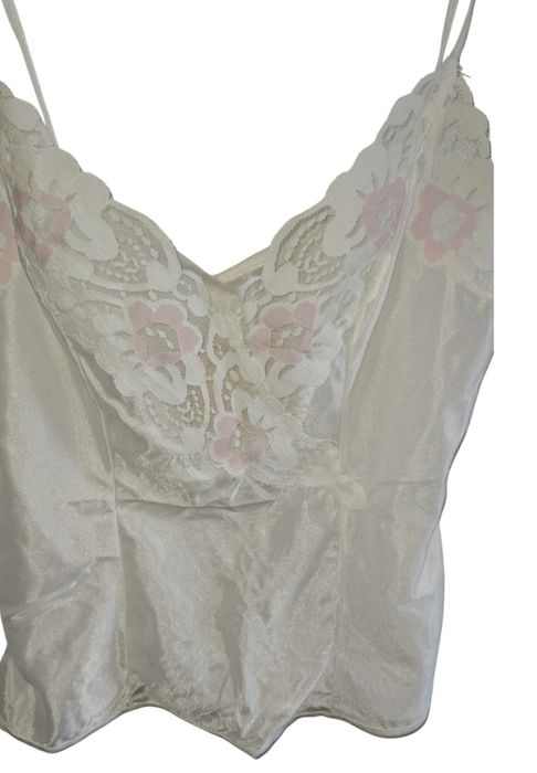 Nowa koszulka do spania biała koronka elegancka r S 36