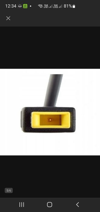 Oryginalny Zasilacz Lenovo 65W kostka pasuje do różnych modeli laptopó