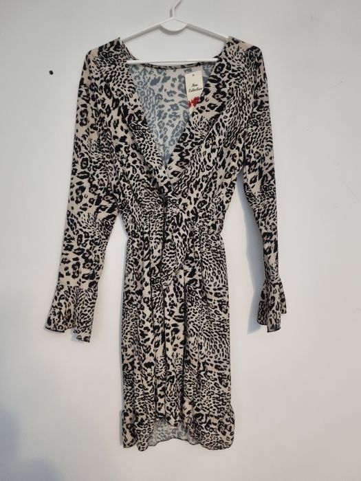 Sukienka panterka 36