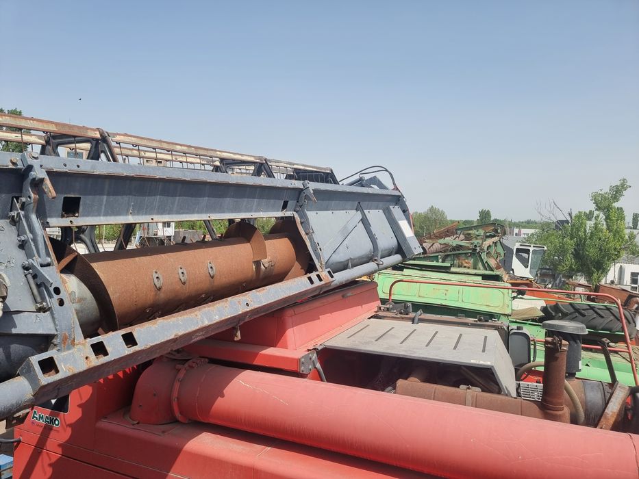 Жатка 6.7 massey ferguson 7260, laverda