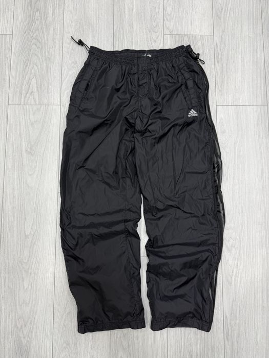 Adidas vintage штани спортивні широкі нейлонові спортивки адидас y2k