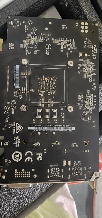 Placa Gráfica MSI GeForce GTX 1050 Ti Aero ITX 4G OCV1