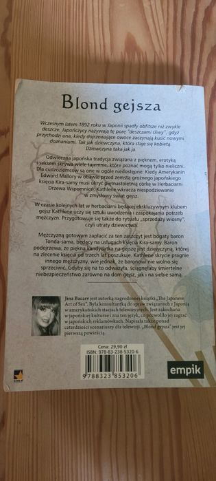 Książka Blond gejsza