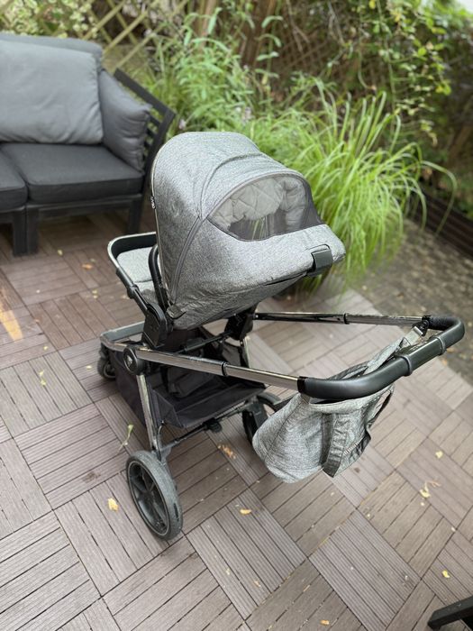 Wózek 2w1 Venicci tinum 2.0 szary srebrny