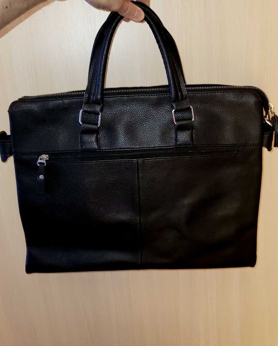 сумка для ноутбука портфель на плечо деловая документы а4